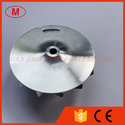 GT28 reverse 51.80/68.01mm 7+7 blades high performance turbo milling/alumimun 2618 /billet compressor wheel
