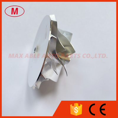 GT28 reverse 51.80/68.01mm 7+7 blades high performance turbo milling/alumimun 2618 /billet compressor wheel