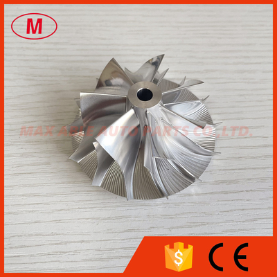 TA34 Forward410299-0004 53.56/68.90mm 7+7 blades high performance Turbocharger milling/billet compressor wheel