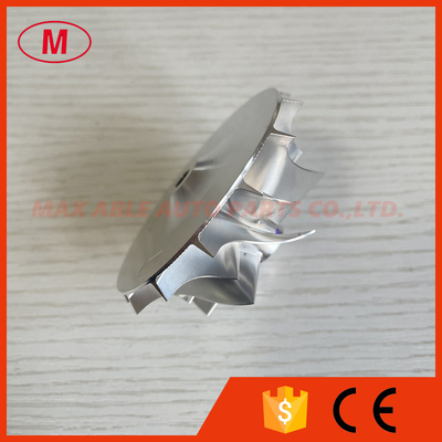 TA34 Forward410299-0004 53.56/68.90mm 7+7 blades high performance Turbocharger milling/billet compressor wheel