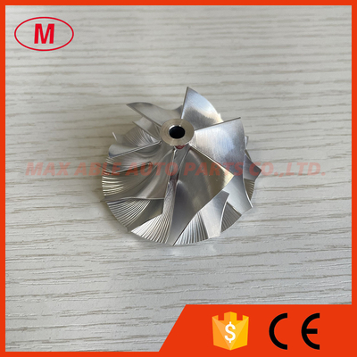 K04 reverse 40.80/51.00mm 6+6 blades high performance turbo milling/aluminum 2618/billet compressor wheel 