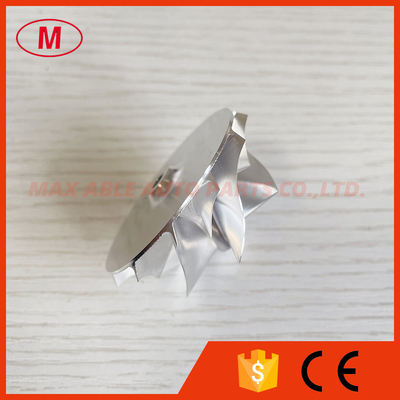 K04 reverse 40.80/51.00mm 6+6 blades high performance turbo milling/aluminum 2618/billet compressor wheel 
