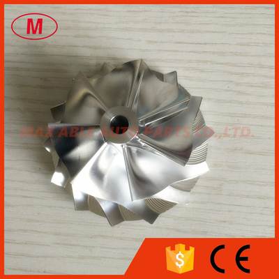 TD05H 20G 52.56/68.01mm 49179-43400 7+7 blades high performance Turbo Billet/milling/aluminum 2024 compressor wheel