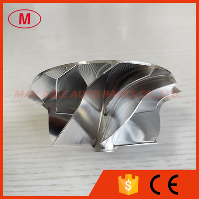 B03G reverse 54.87/70.98mm 7+7 blades high performance turbocharger milling/aluminum 2618/billet compressor wheel