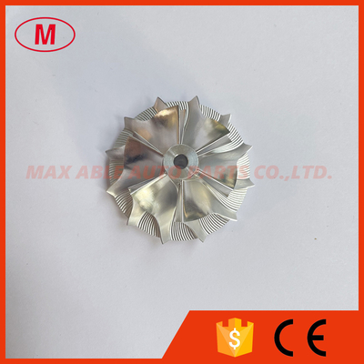 GT12 6+6 blades 34.10/46.00mm high performance turbo milling/aluminum 2618/billet compressor wheel