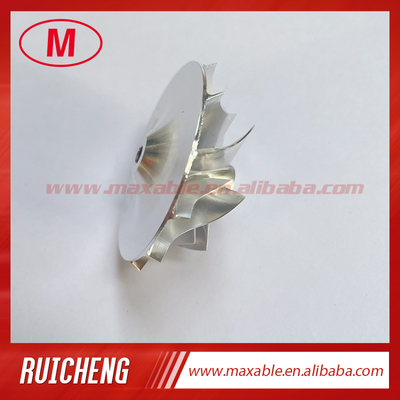 GT12 6+6 blades 34.10/46.00mm high performance turbo milling/aluminum 2618/billet compressor wheel