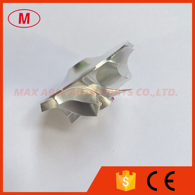 GT12 6+6 blades 34.10/46.00mm high performance turbo milling/aluminum 2618/billet compressor wheel