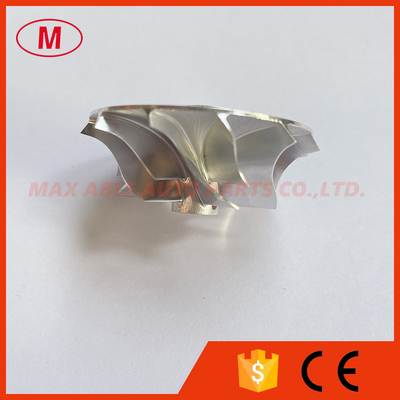 GT12 6+6 blades 34.10/46.00mm high performance turbo milling/aluminum 2618/billet compressor wheel