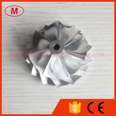 K16 54.20/68.00mm 7+7 blades high performance turbo billet/milling/aluminum 2024 compressor wheel