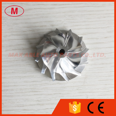 GT15-25 436131-0019 36.78/52.19mm 6+6 blades performance aluminum 2618/billet compressor wheel for 709836/727461/709835