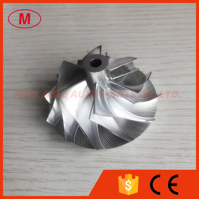 GTA15-25 41.55/56.03mm 6+6 blades 737689-0002 turbo milling/aluminum 2618/billet compressor wheel for 769708