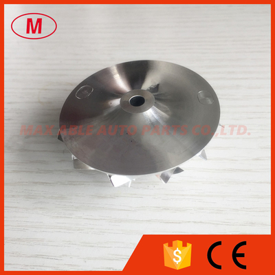 GTA15-25 41.55/56.03mm 6+6 blades 737689-0002 turbo milling/aluminum 2618/billet compressor wheel for 769708