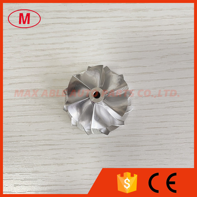 TD03 39.10/46.00mm 6+6 blades high performance turbocharger milling/aluminum 2618/billet compressor wheel