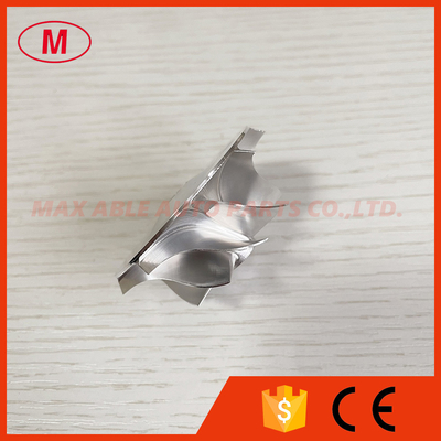 TF035 13T/TF035HL-13TK3-4.0 38.35/51.00mm 9+0 blades Performance billet compressor wheel for 49135-03802/ME194015 4M42T