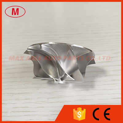 TF035 13T/TF035HL-13TK3-4.0 38.35/51.00mm 9+0 blades Performance billet compressor wheel for 49135-03802/ME194015 4M42T