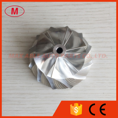 TD04HL 6+6 blades 44.00/61.01mm Turbocharger Billet/milling/aluminum 2618 compressor wheel