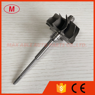 K04 46.47/52mm 5+5 blades turbo turbine shaft&wheel/turbo wheel/turbine wheel&shaft