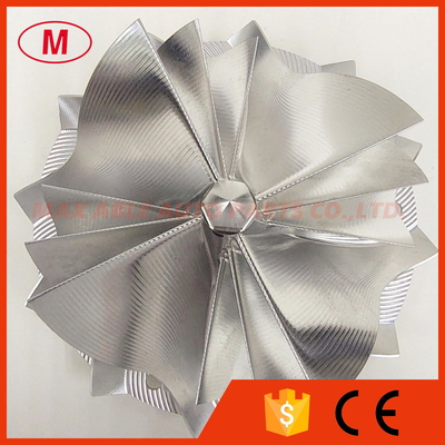 85.00/113.00mm 4+4+4 blades Point Milling, Extreme Nose, Performance turbocharger aluminum 2618/billet compressor wheel