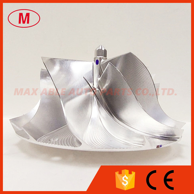 85.00/113.00mm 4+4+4 blades Point Milling, Extreme Nose, Performance turbocharger aluminum 2618/billet compressor wheel