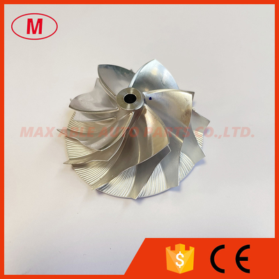 TD03 reverse 39.55/51.00mm 6+6 blades LEP style ,high performance Turbo milling/aluminum 2618/billet compressor wheel