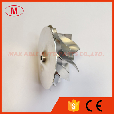 CT01 reverse 7+7blades 52.00/63.00mm high performance turbo milling/aluminum 2618/billet compressor wheel