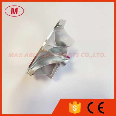 CT9 36.02/50.00mm 4+4blades turbo milling/aluminum 2618/billet compressor wheel