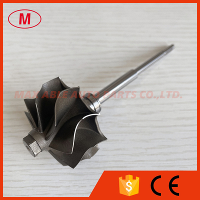 K04 42/46mm 9 blades 5304-120-5023  53041205023 journal bearing turbo turbine shaft&wheel/turbo wheel for 5304-988-0015