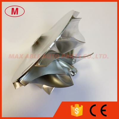 S400 forward 91.00/117.00mm 6+6 blades high performance turbocharger milling/aluminum 2618/billet compressor wheel