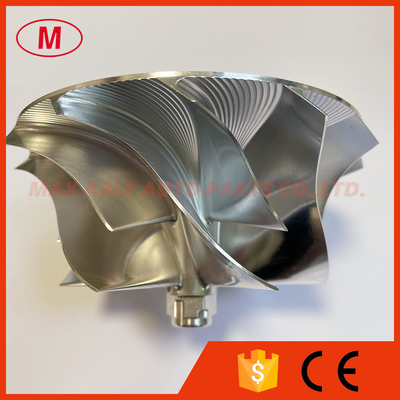 S400 forward 91.00/117.00mm 6+6 blades high performance turbocharger milling/aluminum 2618/billet compressor wheel