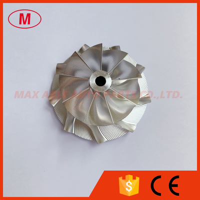 S100 50.00/68.01mm 9+0 blades point milling high performance turbo milling/aluminum 2618/billet compressor wheel