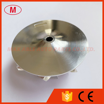 S100 50.00/68.01mm 9+0 blades point milling high performance turbo milling/aluminum 2618/billet compressor wheel