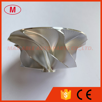 S100 50.00/68.01mm 9+0 blades point milling high performance turbo milling/aluminum 2618/billet compressor wheel