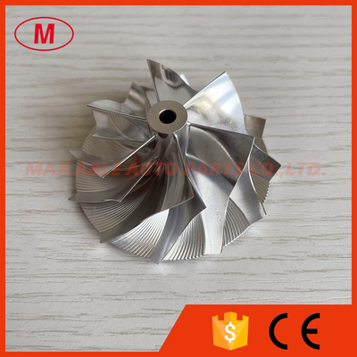 TD03 reverse 42.50/57.00mm 6+6 blades Turbo milling/aluminum 2618/billet compressor wheel