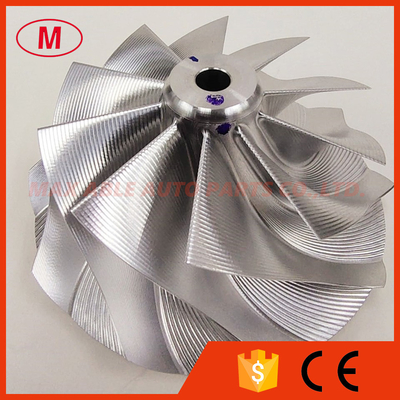 T0E 65.70/82.46mm 10+0 blades point milling turbo milling/aluminum 2618/billet compressor wheel