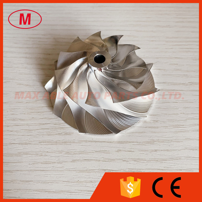 CT26 forward 54.00/71.00mm 11+0 blades Point Milling Snake Curve turbo milling/aluminum 2618/billet compressor wheel