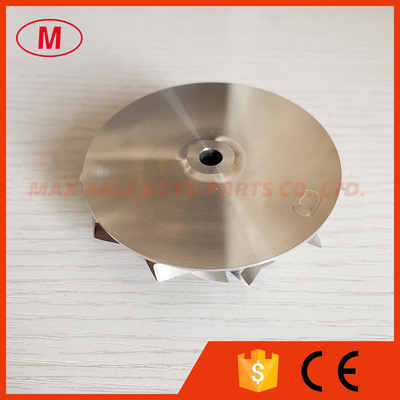 CT26 forward 54.00/71.00mm 11+0 blades Point Milling Snake Curve turbo milling/aluminum 2618/billet compressor wheel