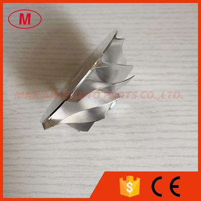 CT26 forward 54.00/71.00mm 11+0 blades Point Milling Snake Curve turbo milling/aluminum 2618/billet compressor wheel