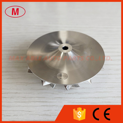 GT1252 40.00/56.03mm 6+6blades high performance turbo turbocharger milling/Aluminum 2618/billet compressor wheel