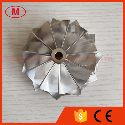 HX40 70.00/84.00mm 11+0 performance design Turbocharger milling/Aluminum 2618/billet compressor wheel for racing