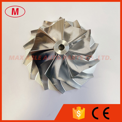 forward 75.88/108.90mm 7+7 blades high performance Turbo milling/aluminum 2618/billet compressor wheel