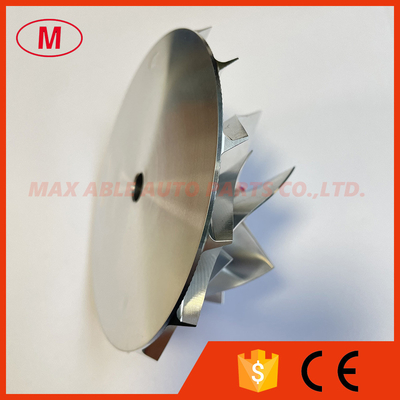 forward 75.88/108.90mm 7+7 blades high performance Turbo milling/aluminum 2618/billet compressor wheel