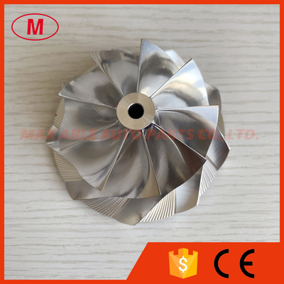 B03G reverse 9+0 blades 62.00/82.00mm Turbo milling/aluminum 2618/Billet compressor wheel