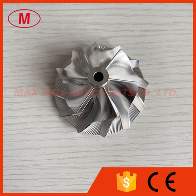 B03G reverse 46.10/62.00mm 6+6 blades turbo milling/aluminum 2618/billet compressor wheel