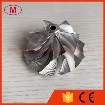 B03G reverse 46.10/62.00mm 6+6 blades turbo milling/aluminum 2618/billet compressor wheel