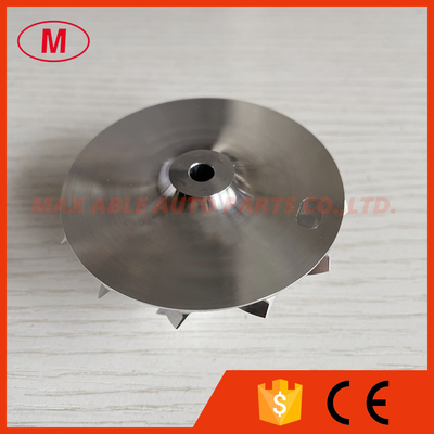 B03G reverse 46.10/62.00mm 6+6 blades turbo milling/aluminum 2618/billet compressor wheel