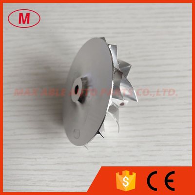 B03G reverse 46.10/62.00mm 6+6 blades turbo milling/aluminum 2618/billet compressor wheel