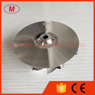 K16 reverse 49.55/67.00mm 9+0blades high performance turbo milling/aluminum 2618/billet compressor wheel