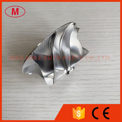 K16 reverse 49.55/67.00mm 9+0blades high performance turbo milling/aluminum 2618/billet compressor wheel