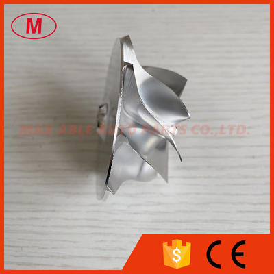 K16 reverse 49.55/67.00mm 9+0blades high performance turbo milling/aluminum 2618/billet compressor wheel