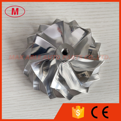 HX40 75.83/102.75mm 7+7blades Turbocharger milling/Aluminum 2618/billet compressor wheel